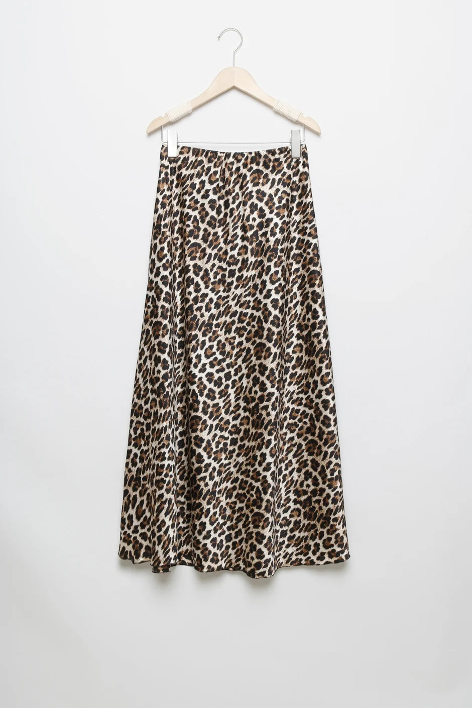 Falda Midi Leopardo