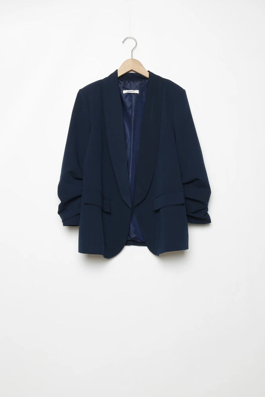 Blazer al codo Marino