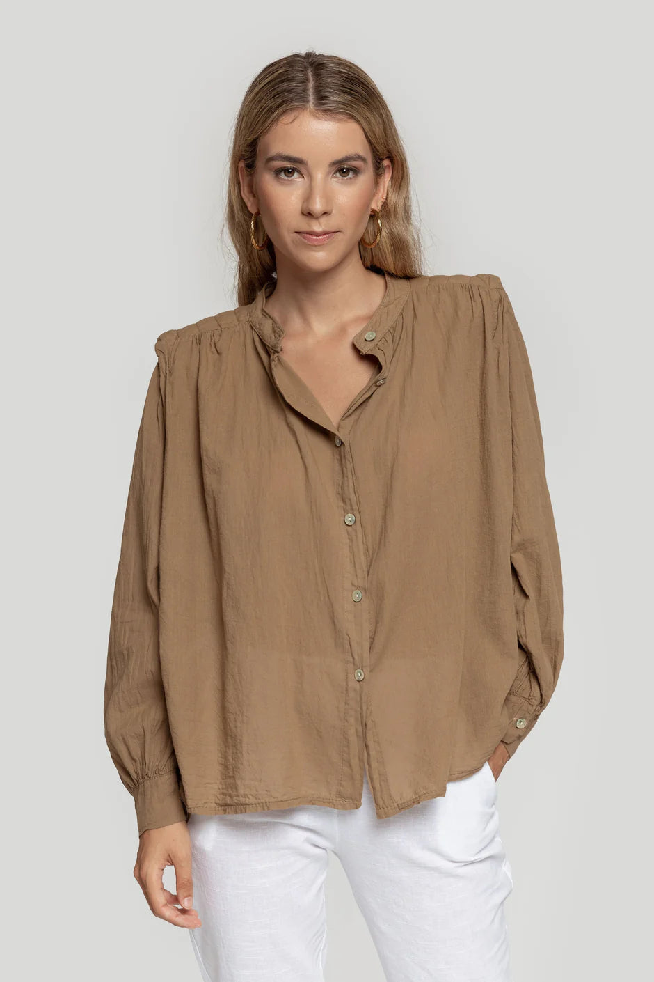 Blusa Amazonia Yuca Khaki