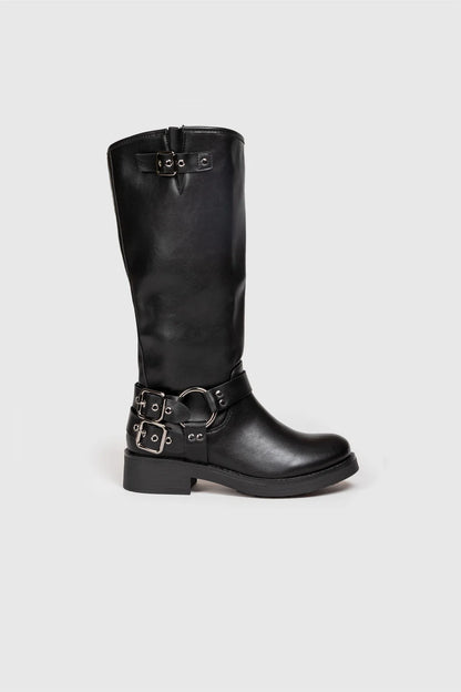 Bota Biker Black