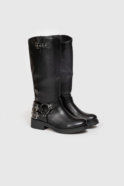 Bota Biker Black