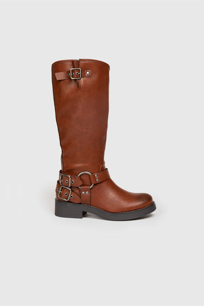 Bota Biker Camel